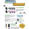 N/A PACK 3 CARTUCCE HP 302XL NERA F6U68AE COMPATIBILI ECOSAVER N 1 TESTINA ORIGINALE