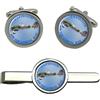 Giftshop UK Set Di Ciondoli E Clip Per Cravatta Hawker Typhoon