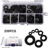 Guarnizione Lavatrice Industriale Assortimento Liscio Nero M2-M8 Anello di Ricam