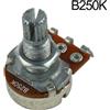 Potenziometro per chitarra albero a chiocciola regolabile 18 mm A250K/B250K volu