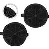 2PCS Filtri Carboni Attivi per Cappe Cucina Assorbimento Affidabile