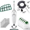 Vorwerk Folletto Aspirapolvere Folletto VK 220s Vk220s Nuovo Assemblato Completo + Sacchetti Tubi