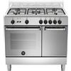 La Germania Cucina a Gas 5 Fuochi Forno Gas Ventilato 90x60 A+ AMN9P5GXVC