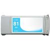 N/A CARTUCCIA HP 81 CIANO C4931A RIGENERATA PER HP Designjet 5000 5500 5000PS 5500PS