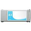 N/A CARTUCCIA HP 83 LIGHT CIANO C4944A RIGENERATA PER HP Designjet 5000 5500 5000PS