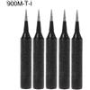 Saldatore-Saldatura a punta di ferro per-Hakko - Saike 936 / 852d+ 909D 5 pezzi-