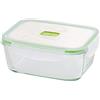 Giostyle Spa GIO'STYLE Giostyle, Contenitore Alimentare in Vetro Rettangolare, 1,5L,