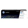 N/A 2 X HP W2411A CIANO TONER ORIGINALE 216A PER HP Color LaserJet Pro M155,MFP M182