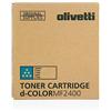 N/A 2 X TONER OLIVETTI B1006 CIANO ORIGINALE PER OLIVETTI D-COLOR MF2400 MF 2400 CAP