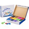 Carioca Temperello School Box - Set da 96 Tempere Solide in Stick, Colori Assortiti Brillanti e Coprenti