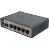 Mikrotik Hex S Router Ethernet | Gigabit 5 Porte, con PoE, Networking Avanzato