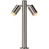 Lucide Dissuasore in acciaio, GU10, 10 W, cromo satinato