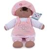 BABYGUND GUND Baby My First Dolly, Plush Doll for Babies and Toddlers, Pink/White, 13"