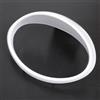 one by Camamoto cod 77390151H plastica carena contorno faro anteriore colore bianco compatibile con aprilia scarabeo 50/100 cc anno 2006 / rif. orig. Aprilia AP8258043
