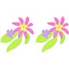 Sizzix Bigz Die Nordic Flowers di Olivia Rose, 665825 (Confezione da 2)