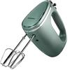 Progress EK4249PSHIMMERGRNWK Shimmer - Frusta manuale elettrica, 5 velocità e funzione turbo, pulsante di espulsione facile, include accessori in acciaio inox, ganci per impasto, fruste per