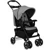 Momi Passeggino MoMi ISLA, adatto dal sesto mese di vita fino a 15 kg, con cinture a 5 punti, cestino, coprigambe, portabicchieri, vassoio per snack e borsa per pannolini