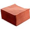 MORIGAMI Tovagliolo 40x40, 2 strati, piega 1/4, 50 tovaglioli, 2 strati liscio con mantovana, terracotta