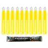 Cyalume - Bastone luminoso Kit di Sopravvivenza Materiale Militare - ChemLight Lightsticks 15 cm - Giallo - Light Sticks Luminous - Durata 12 ore - Scatola da 20 - Nato ed esercito francese - Made in