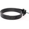 Hurley One & Only Leather Belt, Cintura Uomo, Nero, Taglia unica