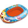 Mondo Toys - Baby Shark Small Boat - Canotto Gonfiabile / Gommone per Bambini - Misura 94 cm - Facile da Gonfiare e Sgonfiare - PVC Termosaldato Resistente - Ottimo per Spiaggia, Mare, Piscina - 16896