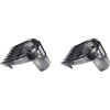 No 2X Pettine per Tagliacapelli da 3-15 mm per QC5510 QC5530 QC5550 QC5560 QC5416