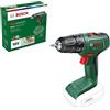 Bosch Home and Garden Trapano avvitatore a batteria EasyDrill 18V-40 (senza batt