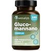 WESALYS GLUCOMANNANO FORTE 4.200 mg per Dose Giornaliera 240 CAPSULE Made in Italy