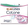 Lines COTONE PROTEGGISLIP 24 proteggislip ripiegati in bustine per piccole perdite