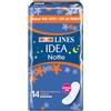 Lines Idea Sottile Notte Anatomico Disteso 14 assorbenti Ideale per tutti i tipi di