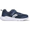 Geox Sneakers Bambino Blu Tessuto, Pu J36GBA-01454-C4002-B-C4002-A101133