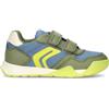 Geox Sneakers Bambino Verde Tessuto, Pu J65NEA-0FU54-C4B3U-B-C4B3U-A118169