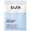 Bulk Pure Whey Proteine in Polvere, Cioccolato Bianco, 2.5kg | 22g Proteine e 5g BCAA per dose, Basso contenuto di zuccheri, Supporta la crescita e il recupero muscolare