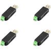 No 4X Adattatore USB da RS485 485 Adattatore Supporto Win7 Vista Linux WinC9969