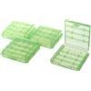 No per Contenitori per Batterie AA / AAA - 8 Pezzi Verde G1R36620