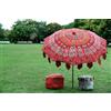Senza marchio Ombrellone da giardino in cotone indiano ombrellone mandala ombrellone da est...