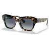 Ray-Ban Ray Ban 2186 State Street 52 133286 Occhiali da Sole Havana Giallo/Blu Grigio