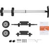 maXpeedingrods Kit Ruote Per Generatore Con Maniglia In Alluminio For MXR2300 MXR3500 MXR3800