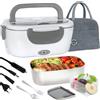 Poligono Scaldavivande Elettrico Portatile con Borsa Termica 1.5L (55W 220V),