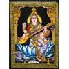 Senza marchio Poster con arazzo della dea indiana Saraswati da appendere a parete e tintura...