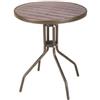 VETTE TAVOLO WOOD BROWN IN RATTAN SINTETICO PP VETTE