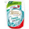 Spuma di Sciampagna Ecoricarica Detersivo Lavatrice Fresco Puro Formula Concentrata con Tecnologia