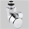 ARTECLIMA VALVOLA D'ARREDO AD ANGOLO SX TERMOSTATICA CROMO - 1/2 x 24-19
