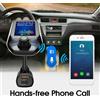 KIT VIVAVOCE display 1,8" FM MP3 USB PER AUTO BLUETOOTH CARICABATTERIE TABLET