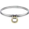 Morellato BRACCIALE DONNA MORELLATO BANGLE ESSENZA ARGENTO CHARM ORO,MEDIUM,DIAMETRO 6,6cm