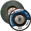 Weiler Tiger Paw High performance abrasive flap Disc, 4-1/2 Dia, 10