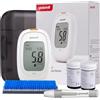 yuwell Misuratore Glicemia con strisce reattive x 50 e lancetti x 50, il Glucometro Kit Completo ideale per l'Uso Domestico (Modello 582)