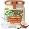 NaturaleBio Organic Virgin Coconut Oil 200 ml Raw And Cold Pressed Organic And Natural