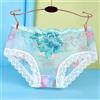 Plus Women Mutandine intimo donna sexy pizzo trasparenti traspiranti slip mutande