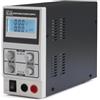 Velleman Alimentatore Lab, switching, regolabile, 0-30 VDC/0-5 A, limite di corrente, protezione da cortocircuito, display LCD, grigio